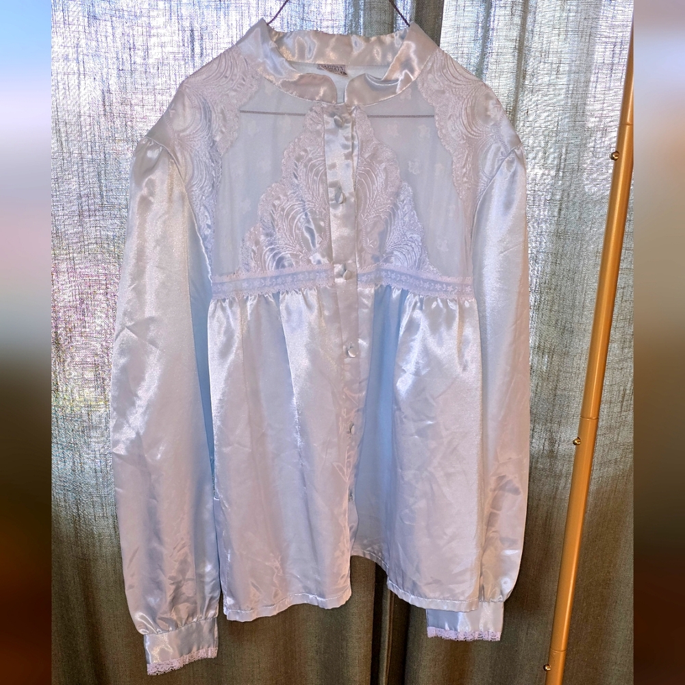Vintage Kathryn Satin Top